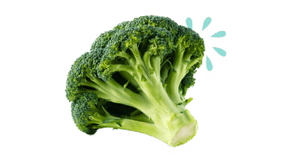 Transparent broccoli